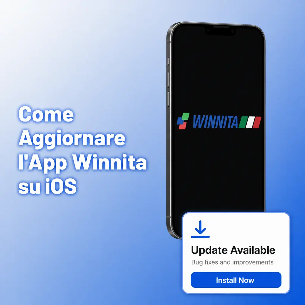 Aggiornamento dell'app Winnita su iOS