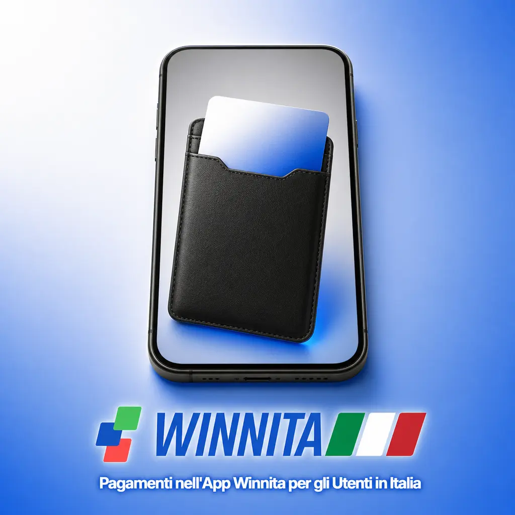 Metodi di pagamento disponibili nell'app Winnita