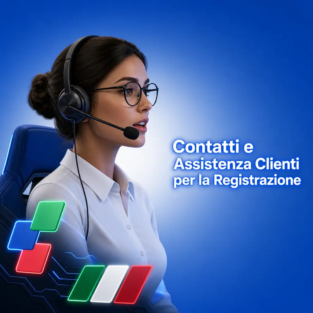 Assistenza clienti per la registrazione online